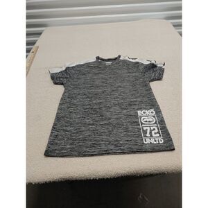 Ecko Unltd V Neck Shirt Women's L Short‎ Sleeve